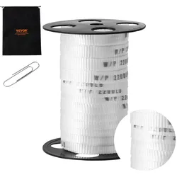 VEVOR Polyester Umreifungsband 998 kgf Zugfestigkeit, Kraftband 33 m x 1,6 cm, Polyesterband, zum Verpacken, Versenden, Festziehen von Ausrüstung, für Heimwerkerarbeiten und Verkabelungen