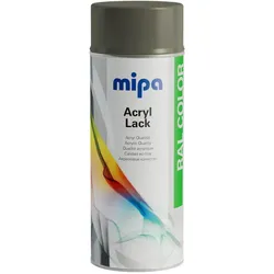 MIPA Acryllack RAL Color Farbspray 400ml RAL7039 - quarzgrau