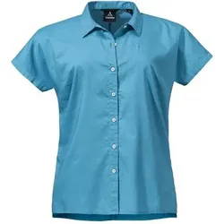 SCHÖFFEL Damen Bluse Blouse Palma L, Größe 40 in Blau Blau