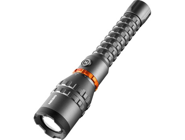 Nebo Davinci™ 8000 - Oplaadbare LED zaklamp - 8000 Lm - Donker grijs