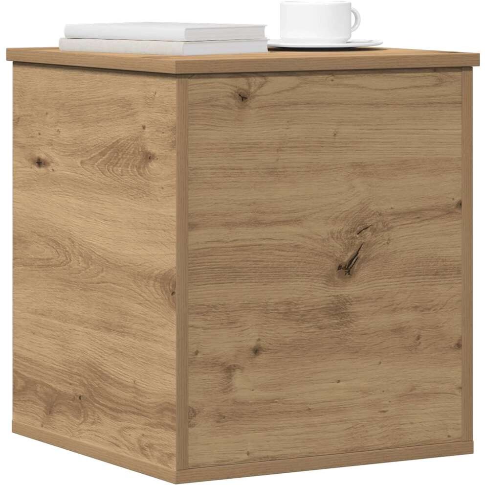 vidaXL Boîte de Rangement Chêne artisanal 40 x 42 x 46 cm