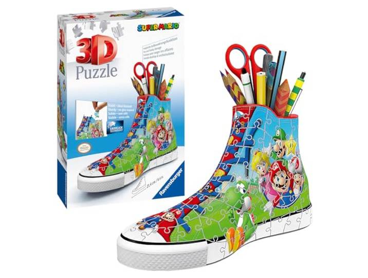 Ravensburger Sneaker Super Mario - 3D puzzel - 108 stukjes