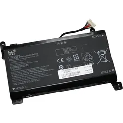 Origin Storage Replacement 8c Battery (8 Zellen, 5700 mAh), Notebook Akku, Schwarz