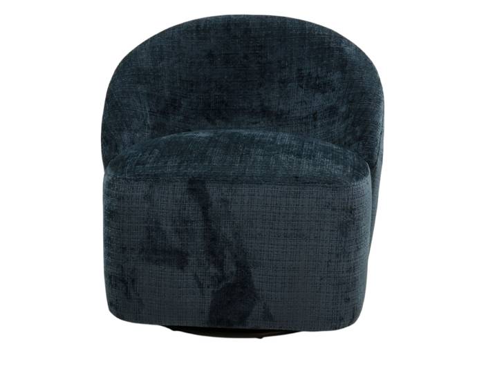 Fauteuil tournant MARYLIN bleu Nuit