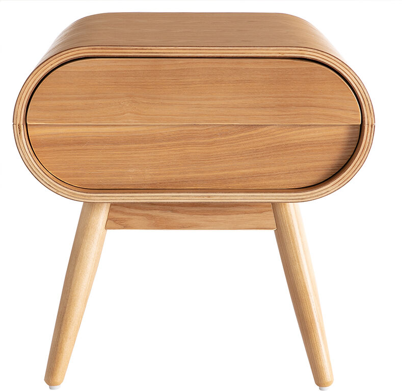 Miliboo Design-Nachttisch Eschenholz 1 Schublade BJORG