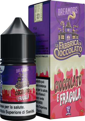 Dreamods Cioccolato E Fragola La Fabbrica Di Cioccolato Aroma Mini Shot 10ml