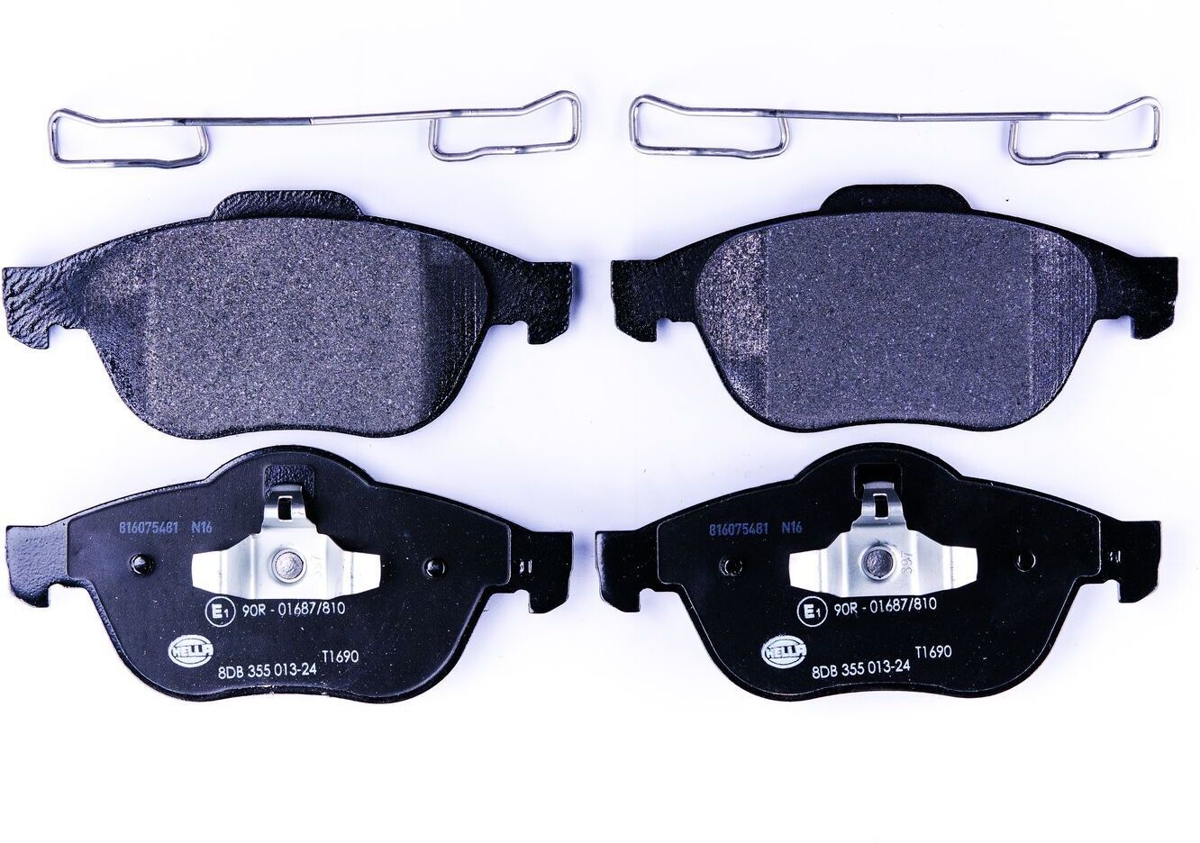 HELLA 8DB 355 013-241 Brake pad set