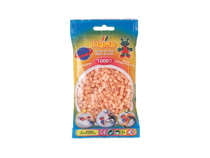 Hama Bügelperlen midi x1.000 leuchtfarbe rot