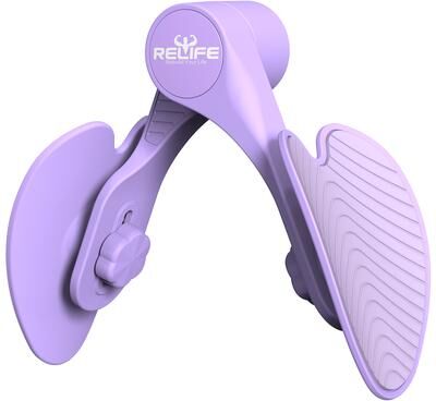 Modern Mode Marketplace Adjustable Thigh Master Compact Adjustable Thigh Master For Inner Thigh & Pelvic Floor Training purple