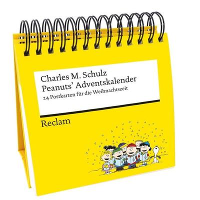 Peanuts’ Adventskalender. 24 Postkarten für die Weihnachtszeit
