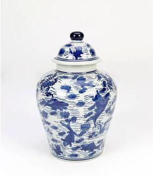 Orchard Creek Designs "Farber 10"" Porcelain Jar"