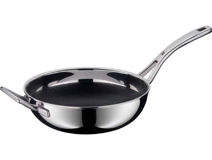 WMF Profi Resist - Wokpan - Ø 28 cm - RVS - Geschikt voor Inductie - Anti-aanbaklaag