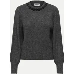 Strickpullover ONLELSA Grau L
