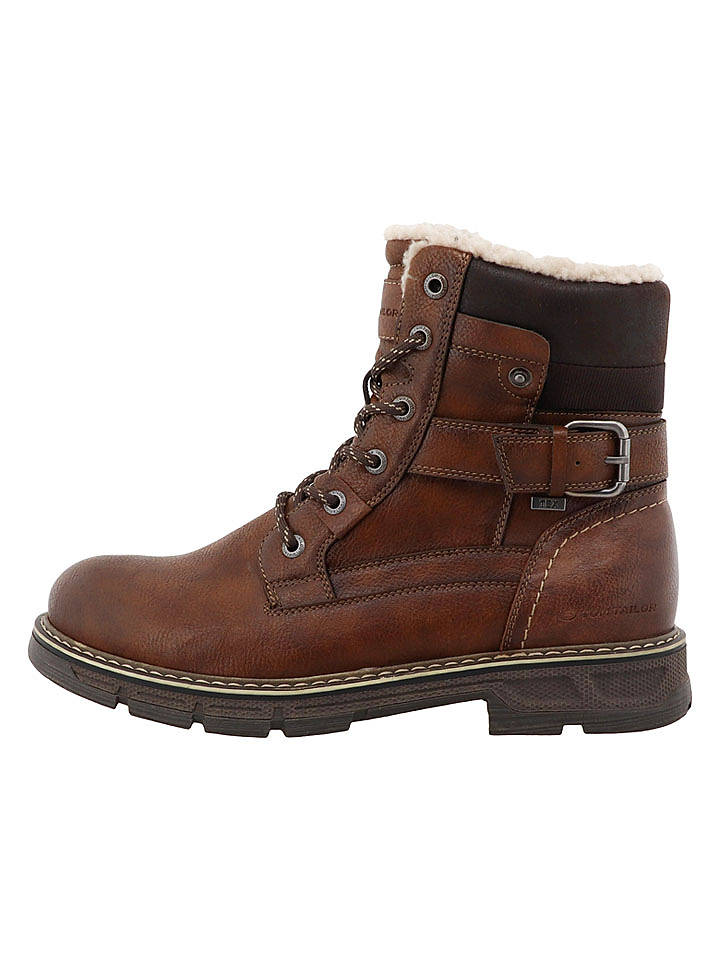 Tom Tailor Boots in Hellbraun - 44