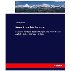 Neuer Schauplatz der Natur, Fachbücher von Heinrich Preschers, Anonymous