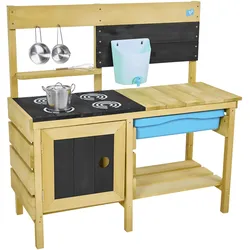 TP Toys Holz Deluxe Kinderspielküche mit Zubehör