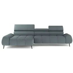 Ecksofa Mavel Stoff Grau