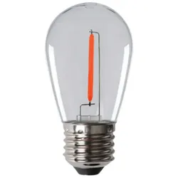 Kanlux LED-Dekor-Tropfenlampe Rot "ST45 LED" E27 0,9W
