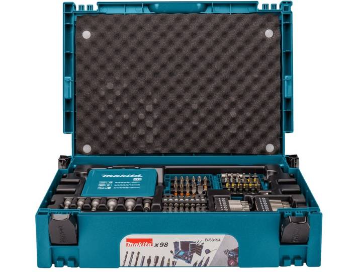 Makita 98-delig Boor- en Schroefbitset in Mbox - B-53154