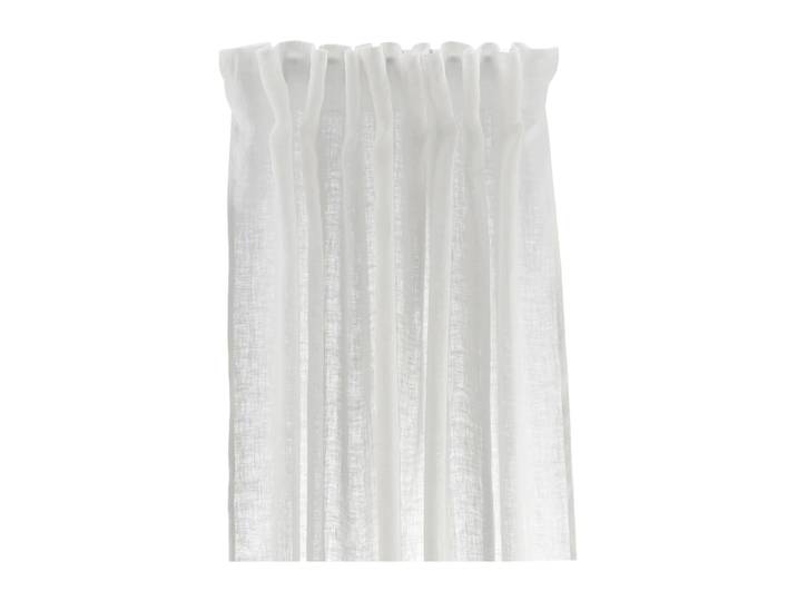 Scandi Living Rideau avec bande Serenity 129x250 cm Blanc