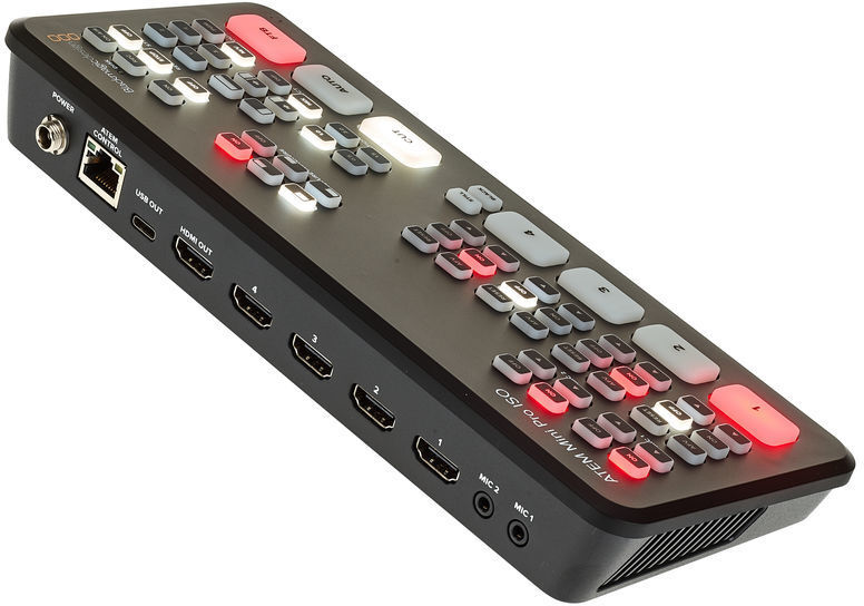 Blackmagic Design  ATEM Mini Pro ISO Switcher ao vivo