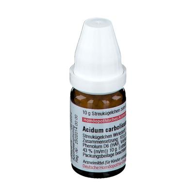 Acidum Carbolicum D 6 Globuli 10 g