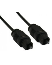 InLine Digitales Audio-Kabel optisch TOSLINK M bis M 3 m Schwarz (89923)