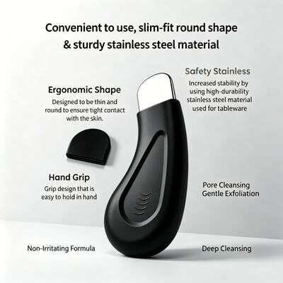 Useful Little Things Precision Deep Pore Cleansing Loop And Nose Blackhead Extraction Tool black