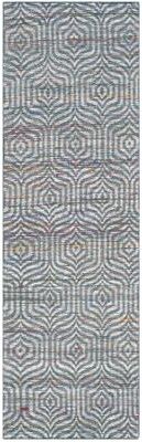 SAFAVIEH Handmade Straw Patch Chandana Modern Wool Rug