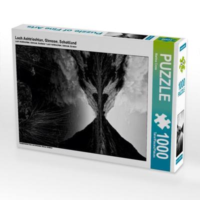 CALVENDO Puzzle Loch Achtriochtan, Glencoe, Schottland | 1000 Teile Lege-Größe 64x48cm Foto-Puzzle für glückliche Stunden