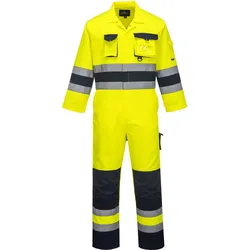 Warnschutz Overall "NANTES" - 3XL - gelb/marine