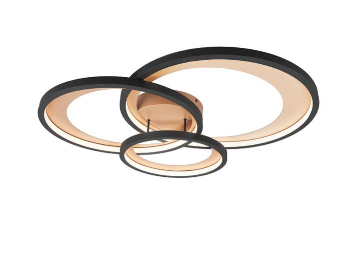 Plafonnier/applique led noir