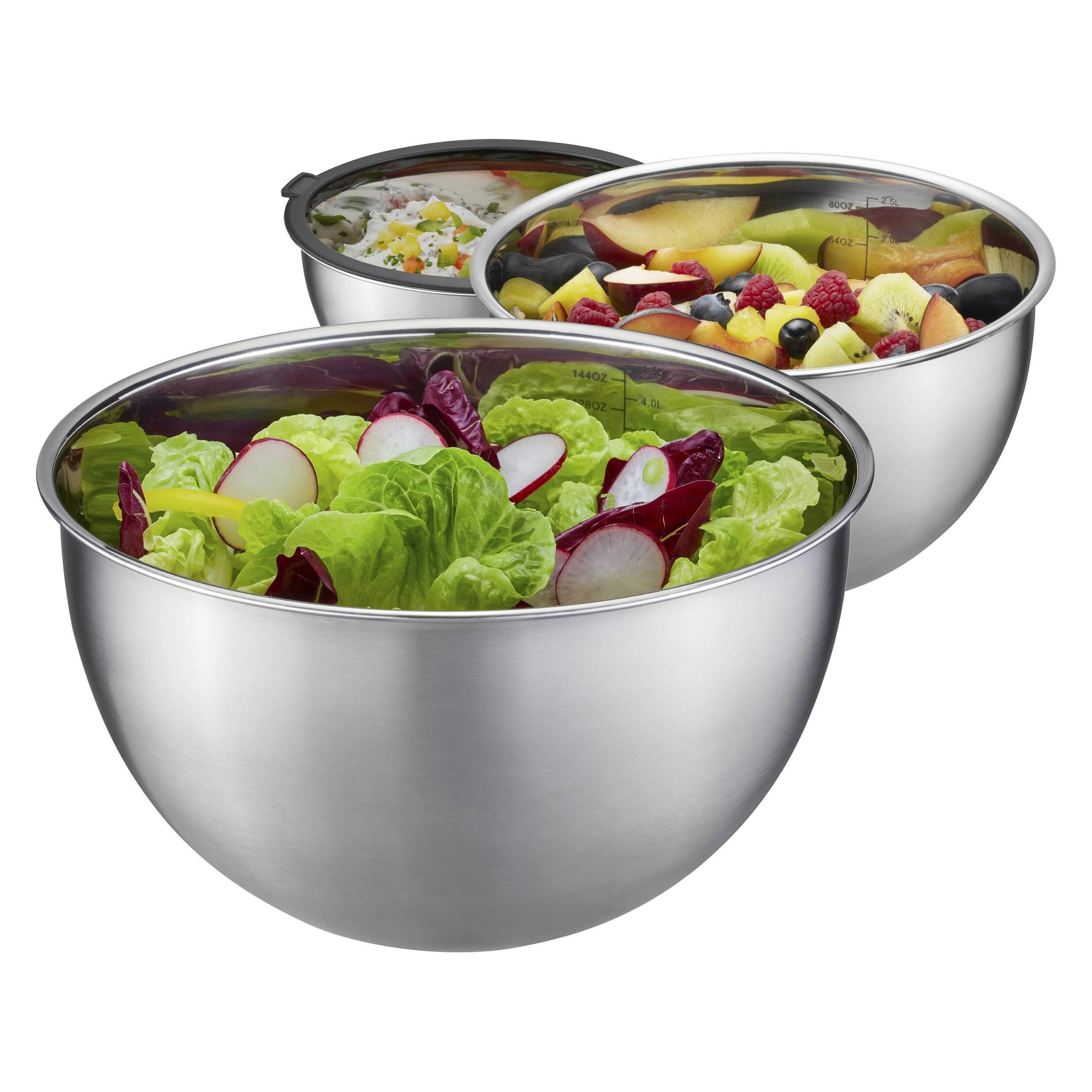 GEFU Schüssel-Set 'Mondi' (24 cm, 1 l, 3x) (89430)