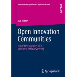 Open Innovation Communities, Fachbücher von Ivo Blohm