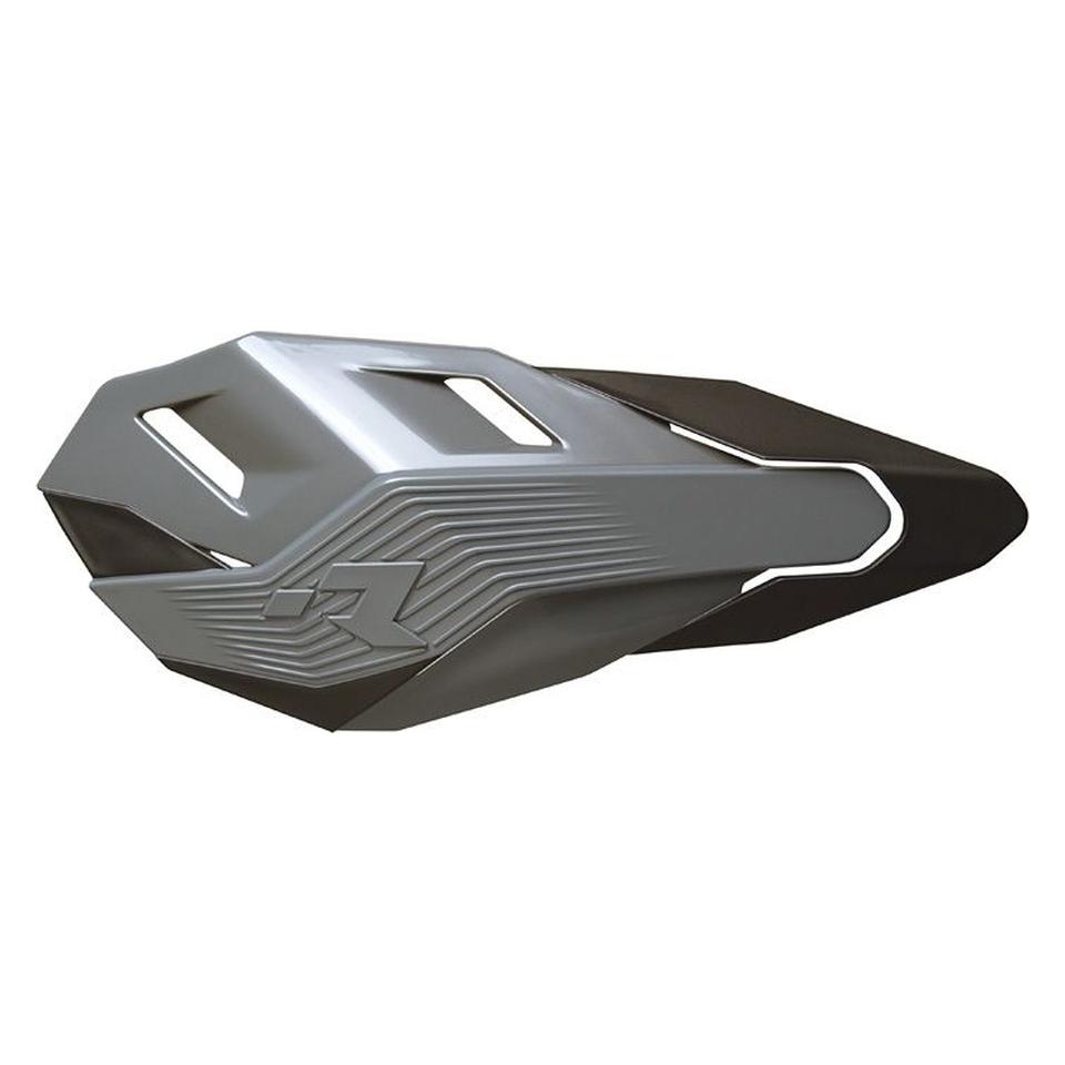 Racetech (Rtech) Handschutz (Lenker) Hp3 Farbe Grau Schwarz (Mit 2 Montageanleitungen Für Lenker (HP3ENDGRNR0)