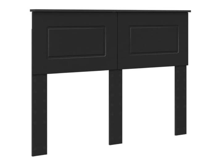 KKgypkn Modernes Kopfteil 135 cm, Holzwerkstoff in Schwarz Eichen-Optik, rechteckig, pflegeleicht