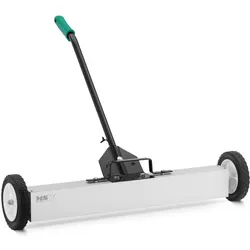 MSW Magnetbesen magnetischer Spänesammler Besen 73 - 100 cm x 75 cm Ferritmagnet, Reinigungsutensil, Grün