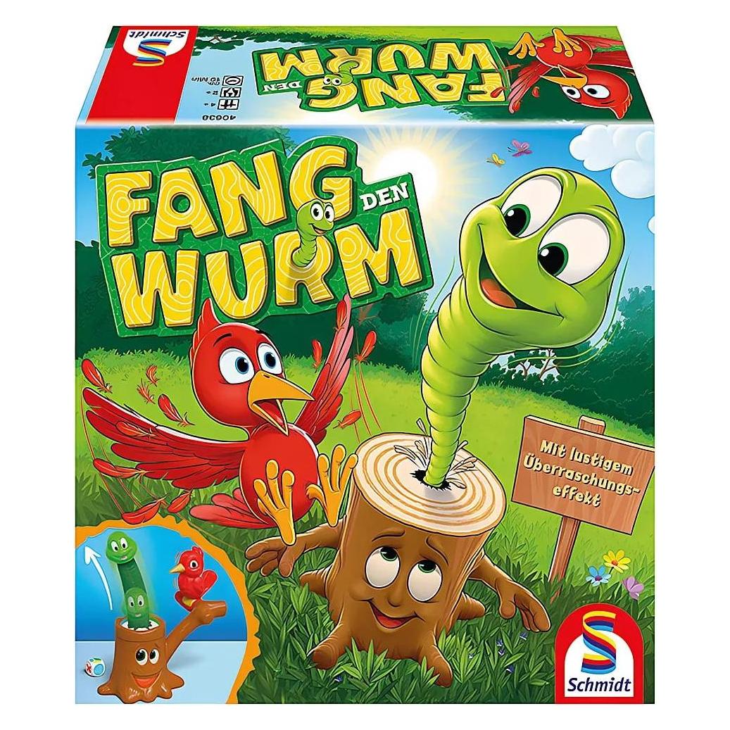 Schmidt Spiele Fang den Wurm (Deutsch, 2 Spieler) (40638)