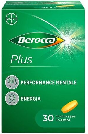 Berocca Plus Integratore Vitamine Minerali Per Energia Concentrazione Memoria 30 Compresse