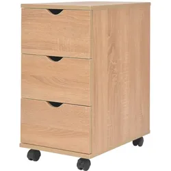 vidaXL Schubladenelement 33×45×60 cm Eichenbraun