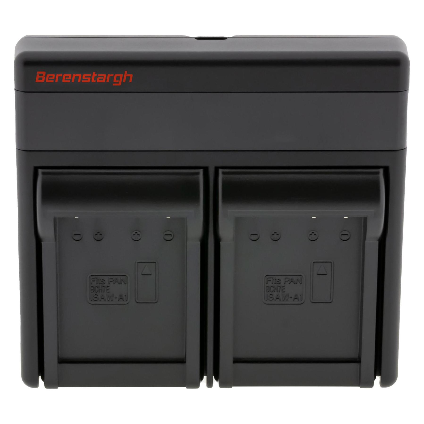 Berenstargh Dual PD Hyper Ladegerät f. Actionpro X7 ISAW A1 A2 A3 BCH7E USB-C in/out Powerbankfu (Kamera Akku Ladegerät) (61064123)