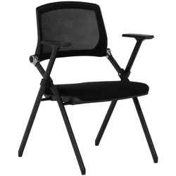 2er-Set Carmen 1706 Besucherstuhl – Schwarz