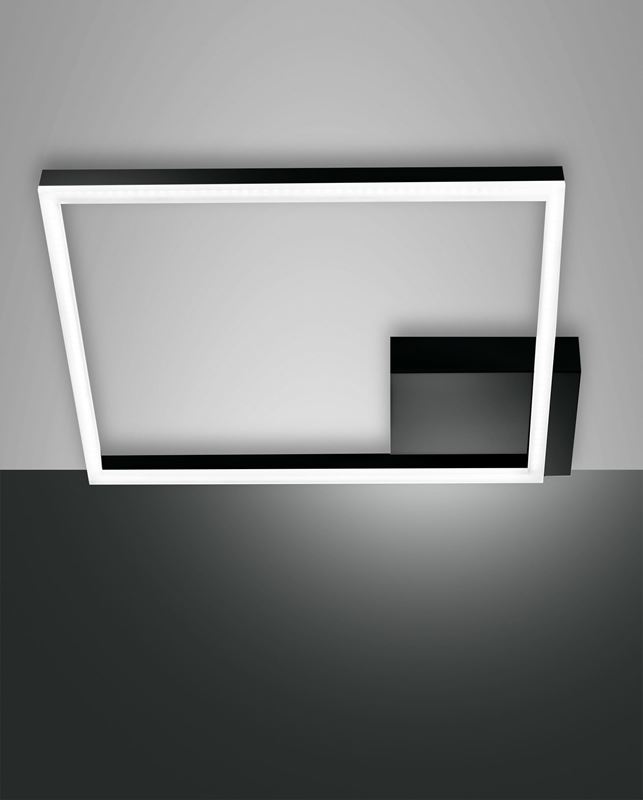 Fabas Luce LED-Deckenleuchte Bard Schwarz 3394-61-101 8019282095095