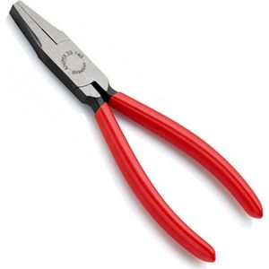 Knipex Flachzange 2001160, 160mm, Kunststoff überzogen, schwarz atramentiert