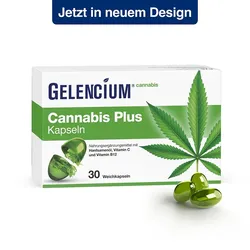 GELENCIUM Cannabis Plus Kapseln mit Vitamin B12 30 St