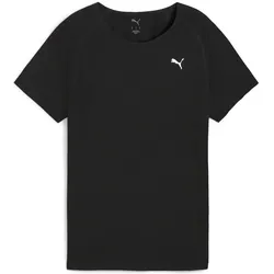 Puma, Damen, Sportshirt, W Run Cloudspun Tee (L), Schwarz