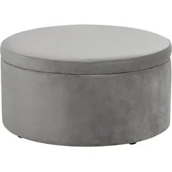 KINDERHOCKER Katyushka Samtvelours grau