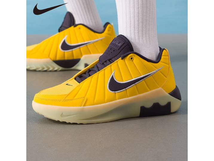 Chaussures de basket-ball Nike LeBron Witness 9 GS, baskets d'entraînement antidérapantes multi-terrains en maille respirante pour jeunes HV2270-700