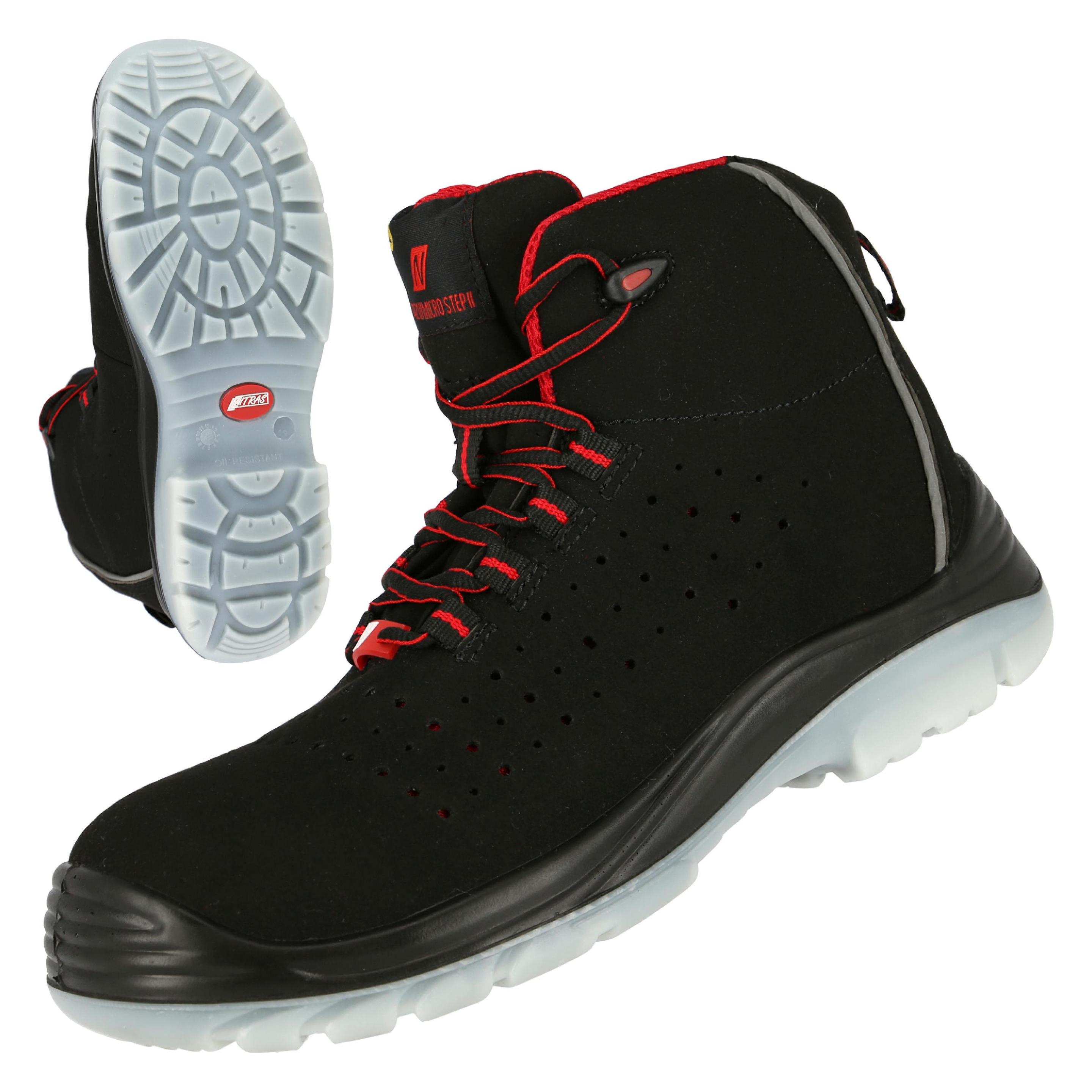 Nitras MICRO STEP MID, S1P Sic erheitssandale, strapaz Gr.39 (S1P, 39) (34173475)
