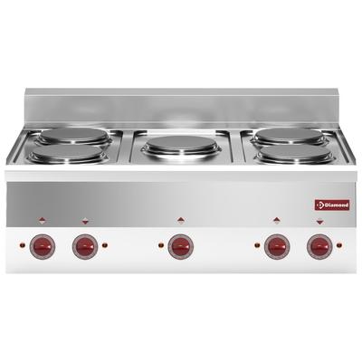 Elektroherd 5 Kochplatten -Top- (E60/5P9T-N)